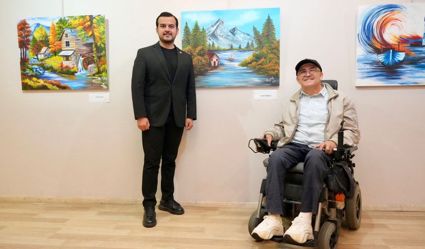 Alanya'da hayalden tuvale karma sergisi