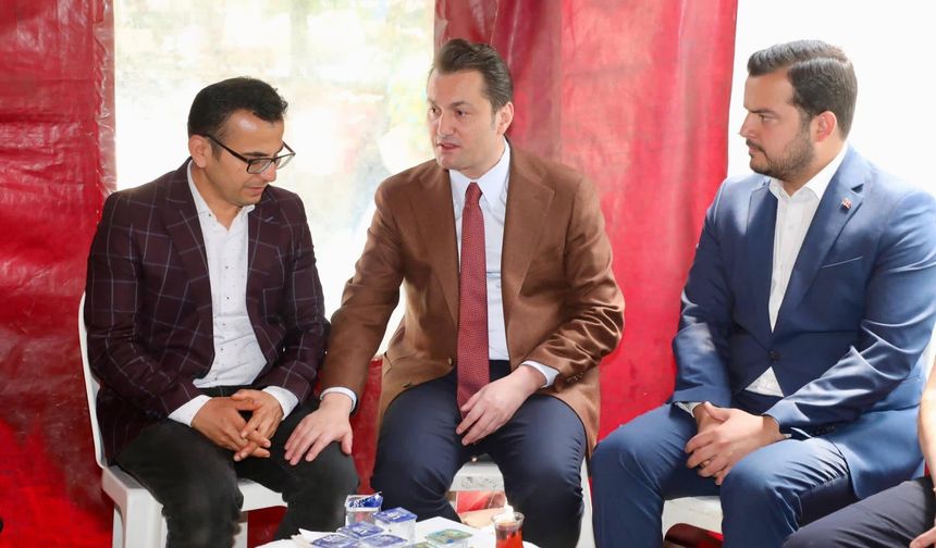 Devlet Yanlarında: Kaymakam Öztürk Acıyı Paylaştı