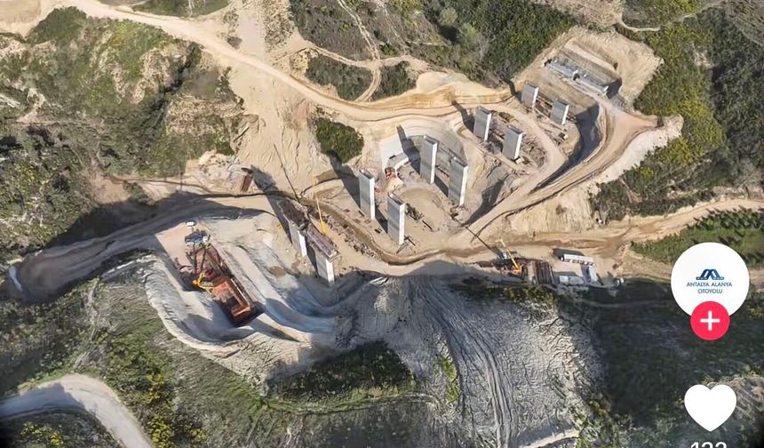 Antalya–Alanya Otoyolunda Dev Çalışma: Seyahat Süresi 1,5 Saate Düşecek
