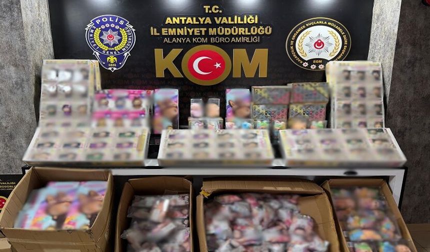 Alanya Dahil 6 İlçede Kaçakçılık Operasyonu: 20 Şüpheliye İşlem