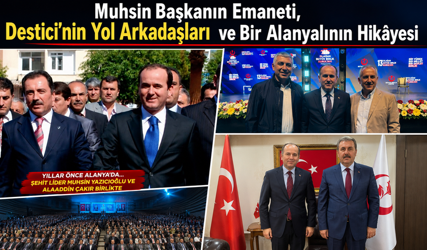 BİR HAFTA SONRA ŞEHİT OLDU… BUGÜN O DAVANIN EN GÜÇLÜ KADROLARINDAN BİRİNDE BİR ALANYALI VAR
