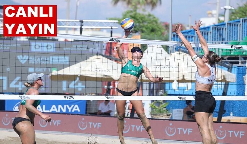 Canlı Yayın-Alanya Plaj Voleybolu