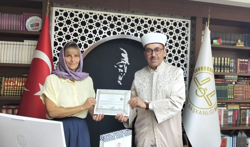 Alman Katja, Alanya’da ‘Melek’ Oldu