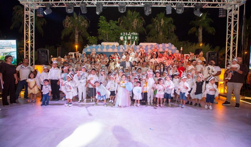 150 Çocuğun Mutluluğunda Buluşan Alanya: Ücretsiz Sünnet Şöleni Büyük İlgi Gördü
