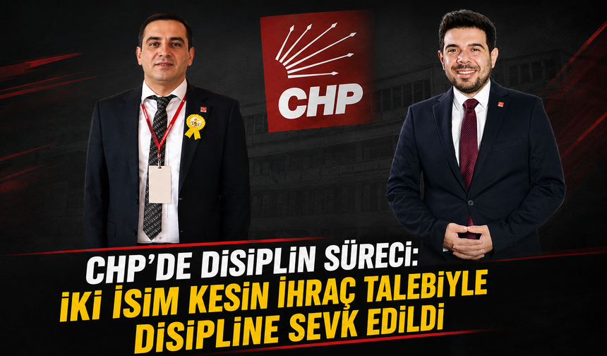 CHP’de Alanya İçin Kritik Karar: Anıl Topak ve Mahmuthan Dolapcı Disipline Sevk Edildi