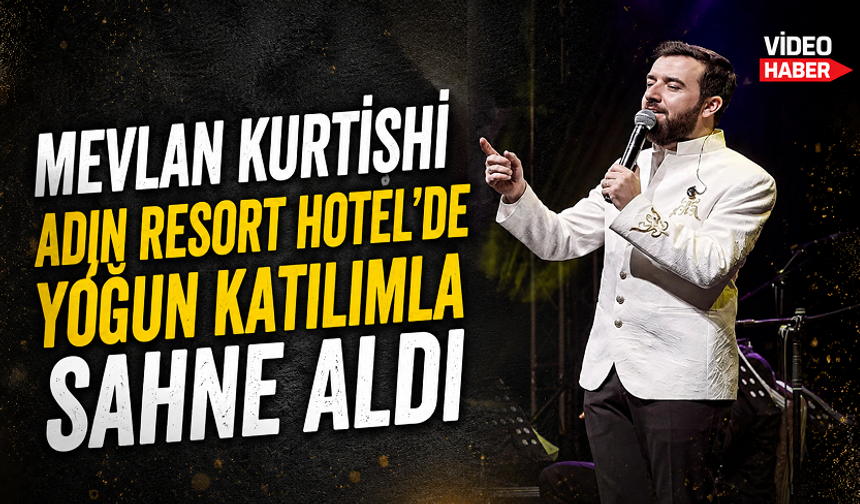 Mevlan Kurtishi, Adin Resort Hotel’de Dinleyicileriyle Buluştu