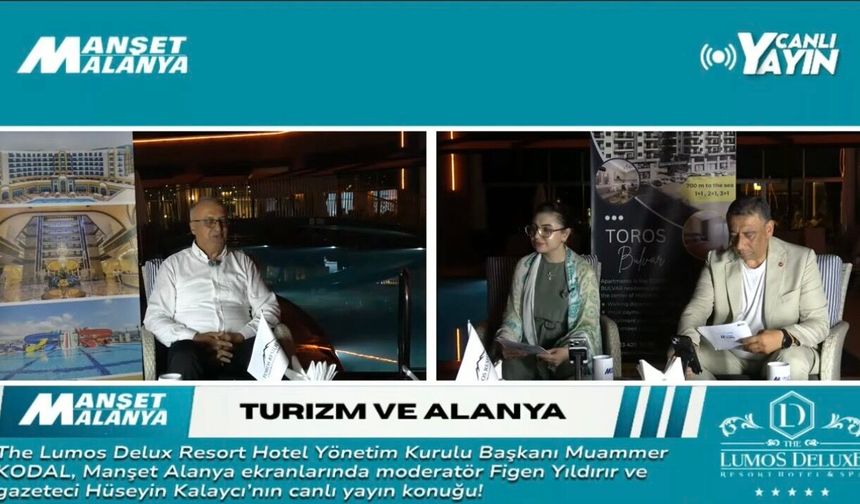 Muammer Kodal, Manşet Alanya Yaz Akşamları’na konuk oldu