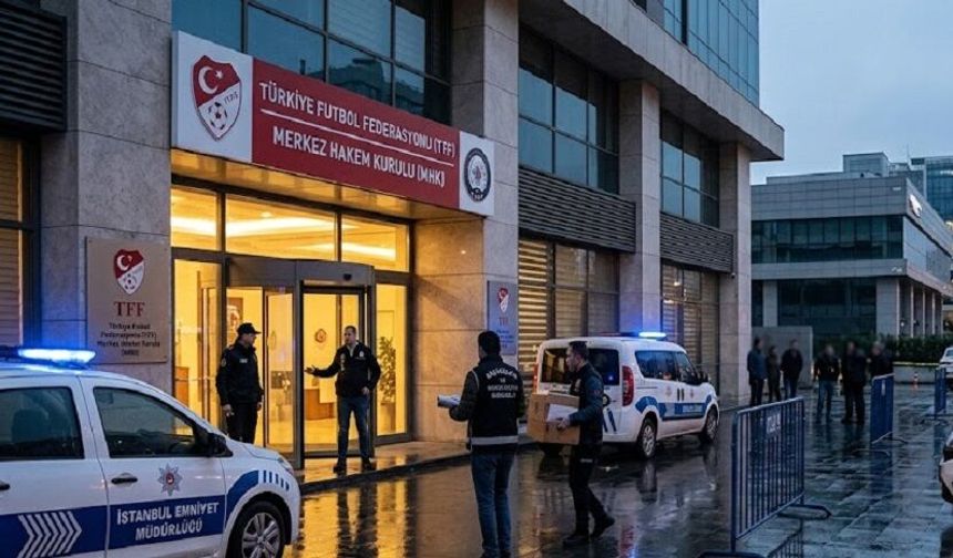 TFF ve MHK Yöneticilerine Eş Zamanlı Operasyon