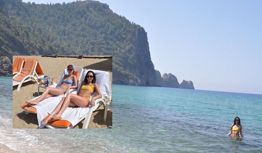 Alanya’da takvim Eylül’ü gösteriyor, hava hâlâ “Temmuz” diyor!