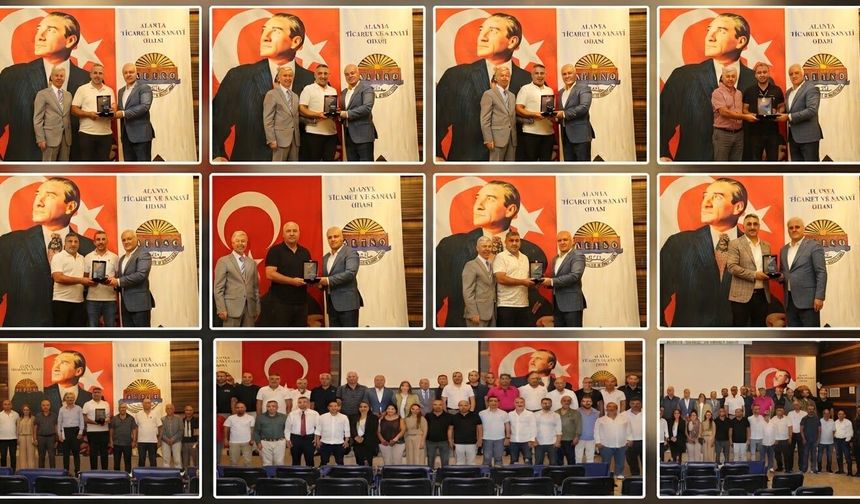 "Madalyalar Takıldı, Seçim Yolu Göründü: ALTSO’da Kürsüye Veda, Sandığa Merhaba!"