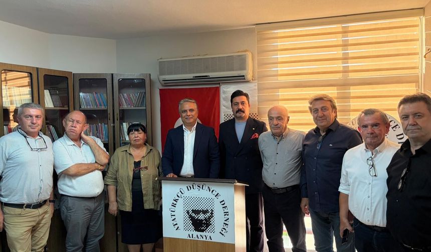 ADD ALANYA’DA GÜNDEM VE ÜLKE MESELELERİ KONUŞULDU