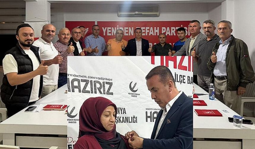 YENİDEN REFAH ALANYA’DA SAHA MESAİSİ HIZ KESMİYOR