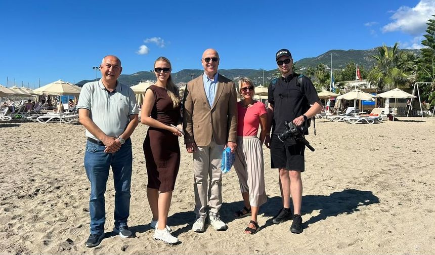 ALANYA’NIN GÜZELLİĞİ ÇEKYA’YI DA EKRANA KİLİTLEDİ!