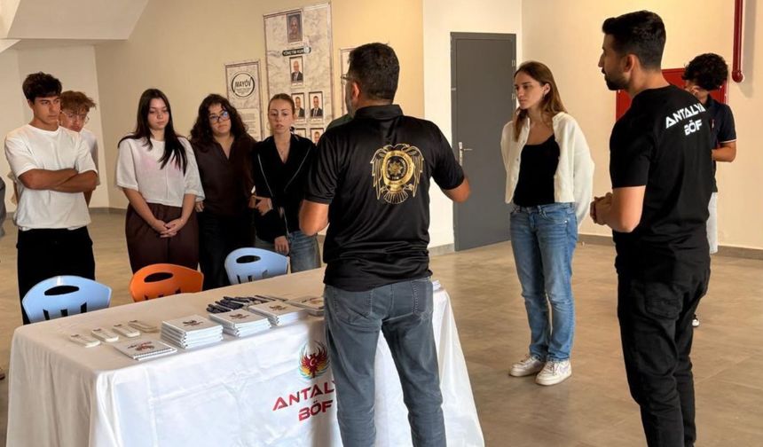 Antalya’da 14 bin 638 öğrenciye güvenli gelecek eğitimi!