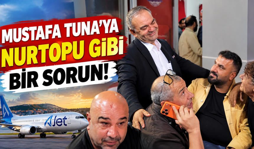 ALANYA-ANKARA UÇUŞLARI İPTAL! GÖZLER YENİ ALTSO BAŞKANI MUSTAFA TUNA’DA