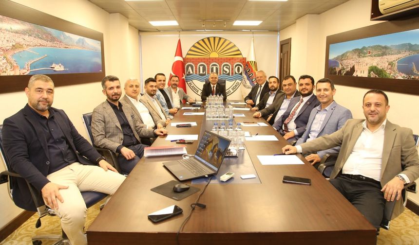 ALTSO’DA MERAK EDİLEN GÖREV DAĞILIMI AÇIKLANDI!