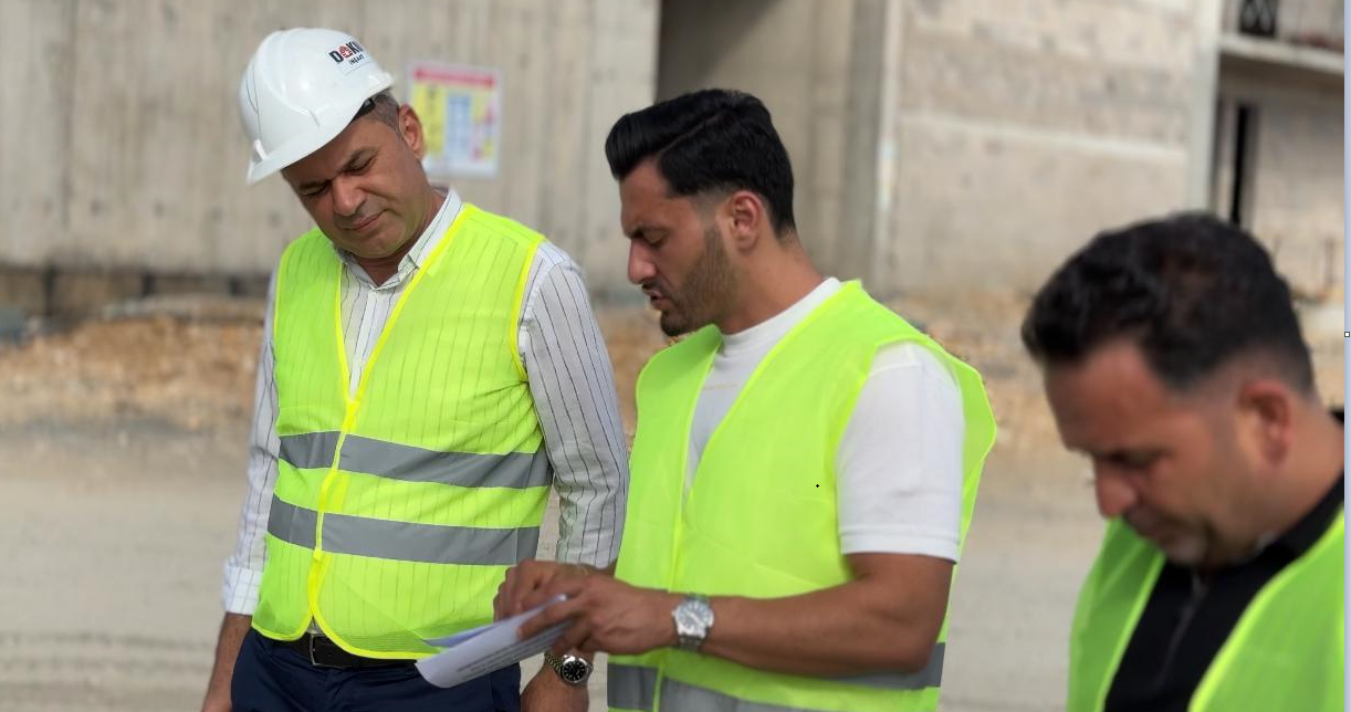 Tavlı, Hastane İnşaatının Devam Ettiğini Fotoğraflarla Gösterdi: "Asılsız İddialara İnanmayın"