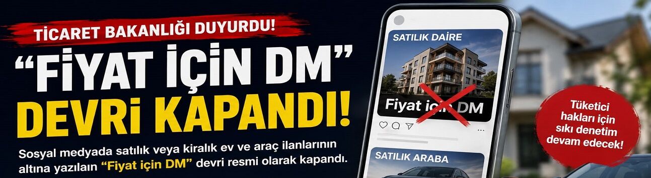 “Fiyat için DM” devri sona erdi! Emlakçı ve galericilere 8,2 milyon TL ceza