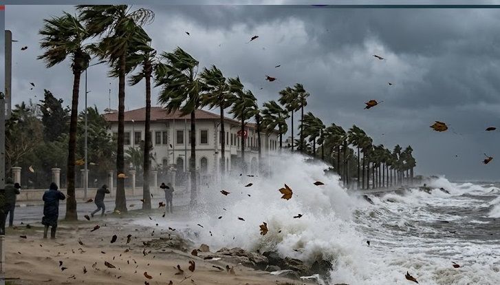 Antalya’da Fırtına Alarmı! Rüzgarın Hızı 80 Kilometreye Çıkacak