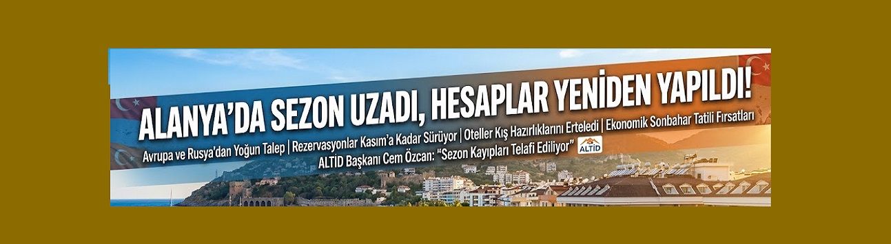 ALANYA’DA SEZONUN FİŞİ ÇEKİLEMEDİ!