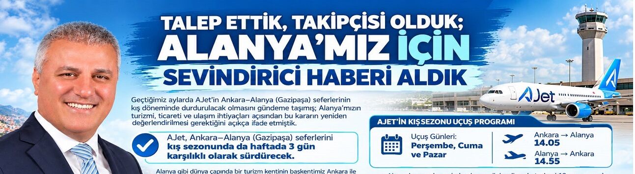 ERAY ERDEM’İN ISRARLI TAKİBİ SONUÇ VERDİ: “UÇUŞ YOK” DERKEN MÜJDE GELDİ!