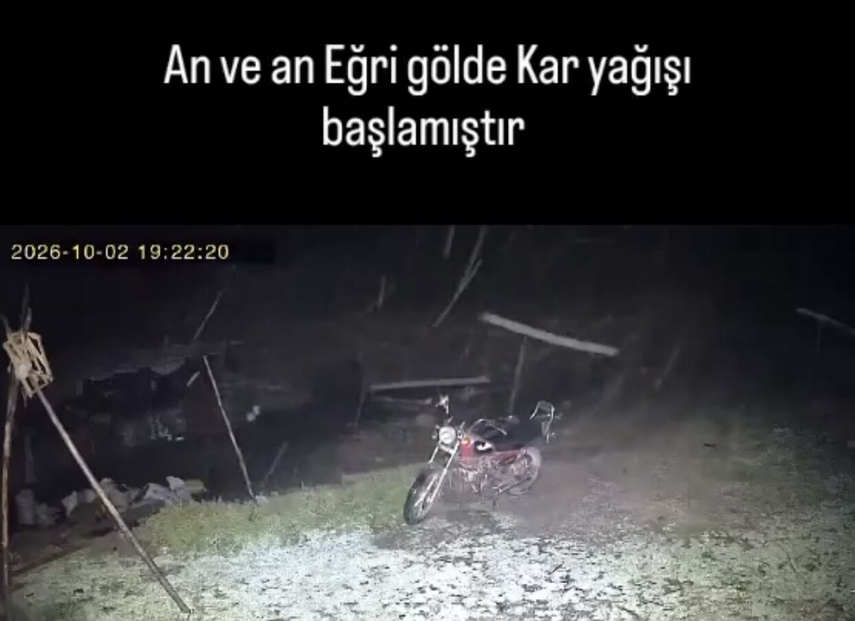 Alanya’nın yüksek kesimlerinden kar yağışı haberi geldi.