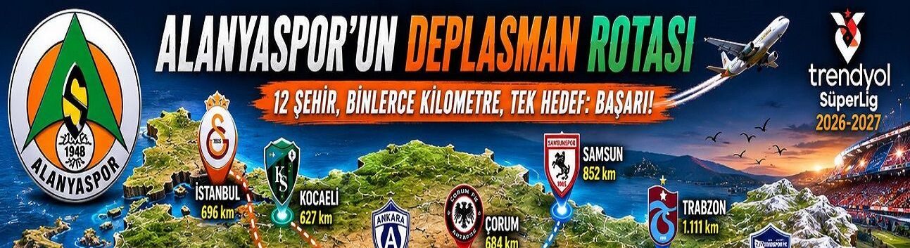 Bir Haftasonu Konya, Diğer Haftasonu Erzurum: İşte Alanyaspor’un Zorlu Mesaisi