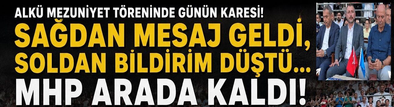 Sağdan Mesaj Geldi, Soldan Bildirim Düştü… MHP Arada Kaldı!