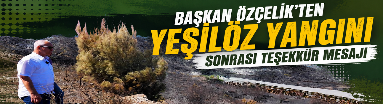 Alanya'daki Gece Yangını Kontrol Altında: Başkan Özçelik Ekiplere Teşekkür Etti