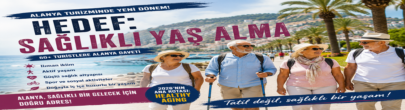 Alanya emekliliğe talip! 60 yaş üstüne "Gel, genç kal" daveti